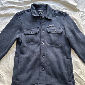 Patagonia Jacket Blue Flec Size S
